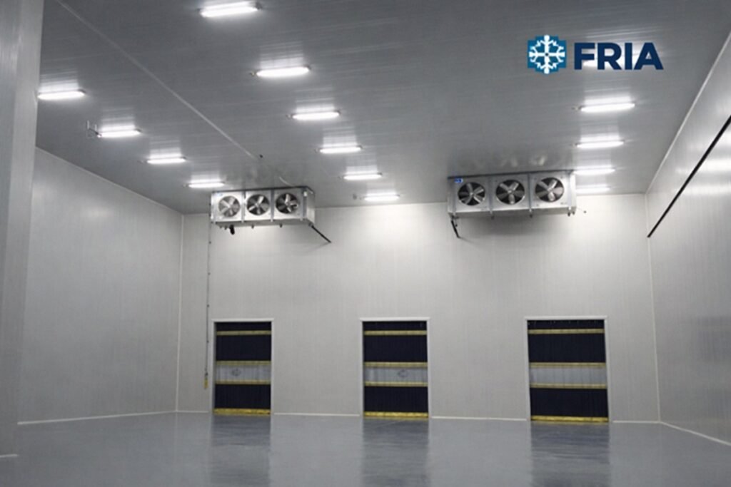 Cámara de refrigeración industrial para conservación de alimentos y productos en México.