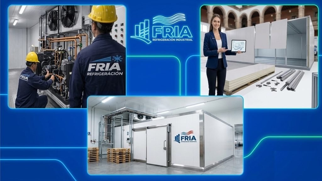 Ingeniería, montaje de paneles modulares e instalación de frigoríficos industriales en México.